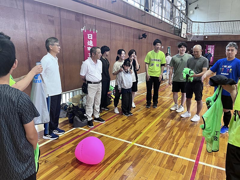 令和7年度日進地区自治会対抗ふらば~るバレー大会