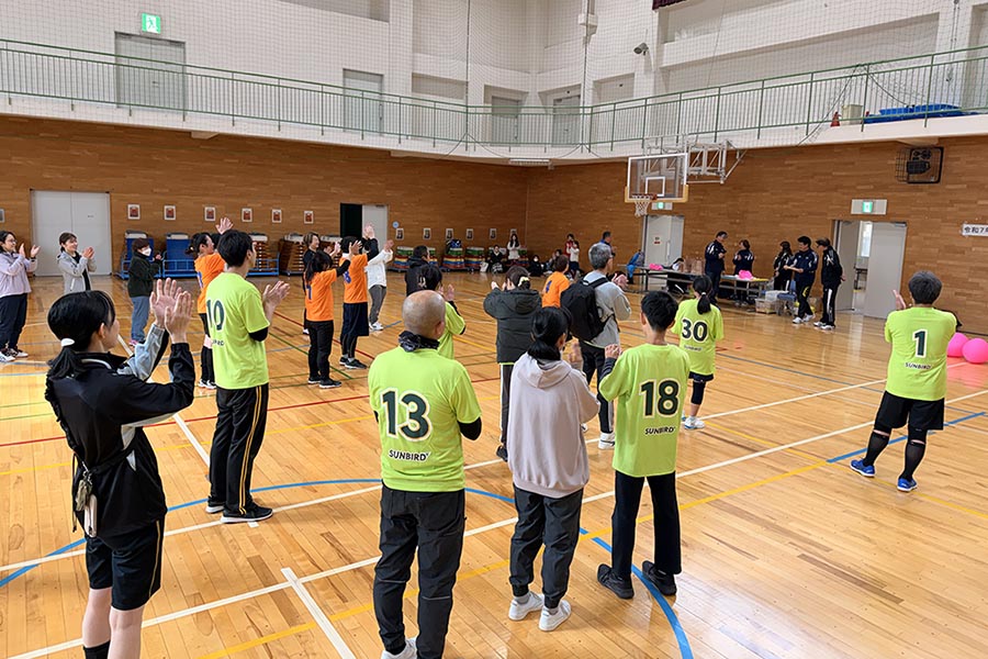 日進サンバード 北区ふらばーるバレー大会