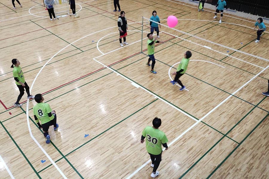 日進サンバード　見沼区ふらばーるバレー大会